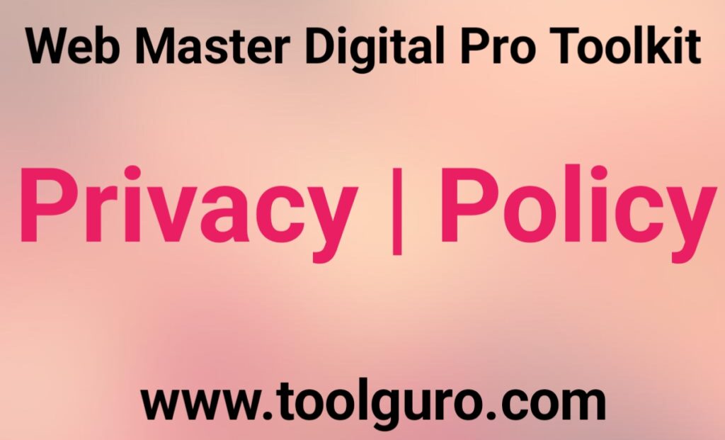 Privacy Policy Privacy Policy