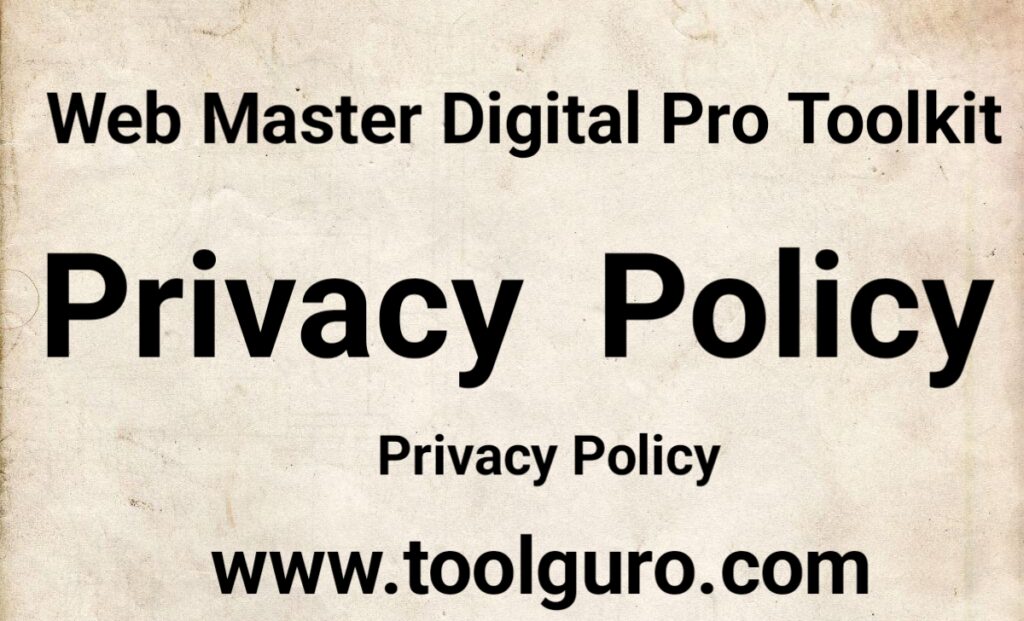 Privacy Policy Privacy Policy