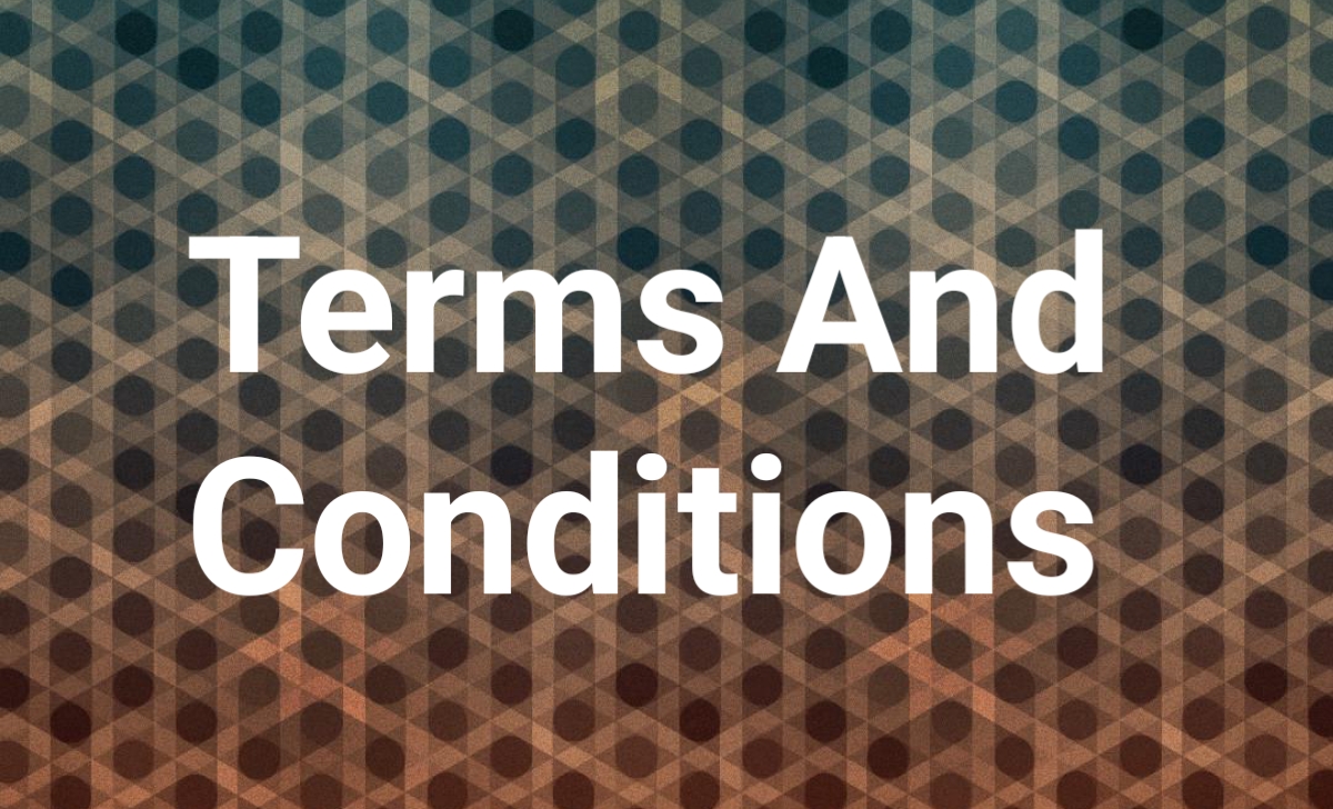 Terms And Conditions