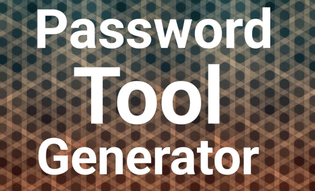 Password Generator Tool