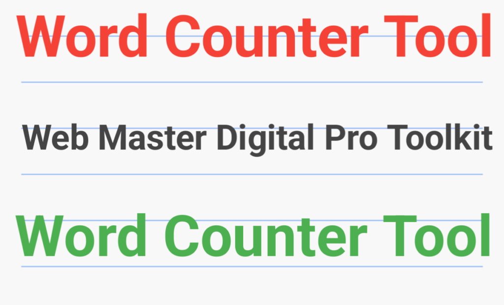 Word Counter Tool Word Counter Tool
