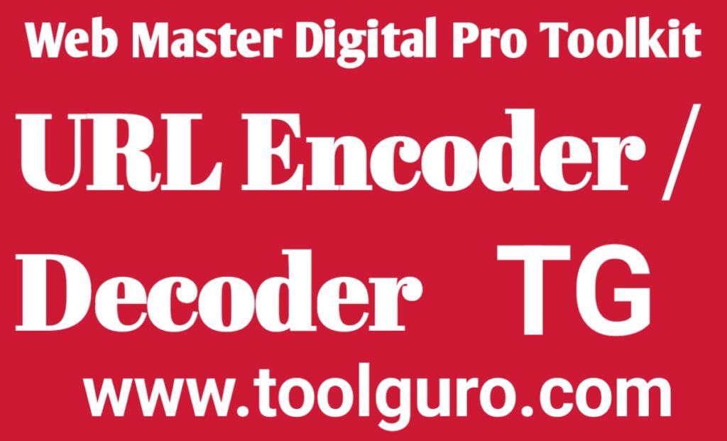 URL Encoder / Decoder URL Encoder / Decoder