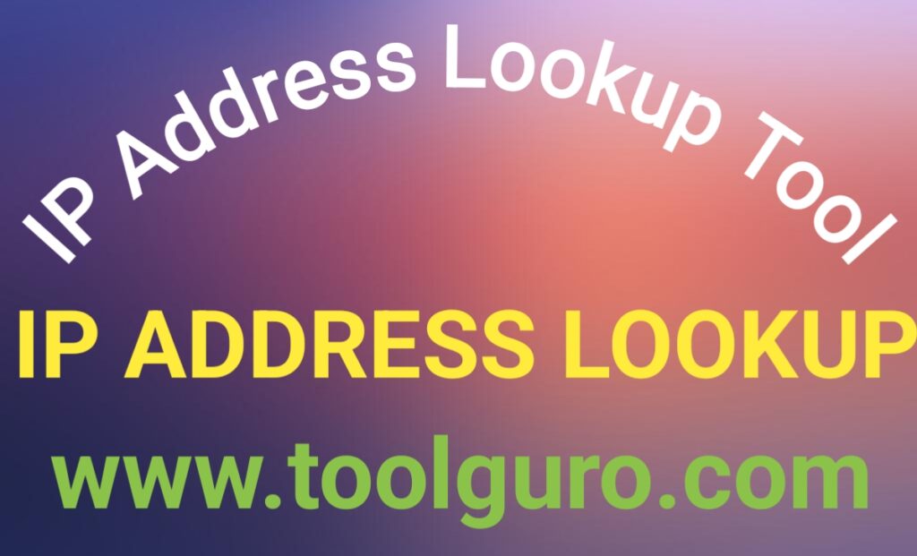 IP Address Lookup IP Address Lookup