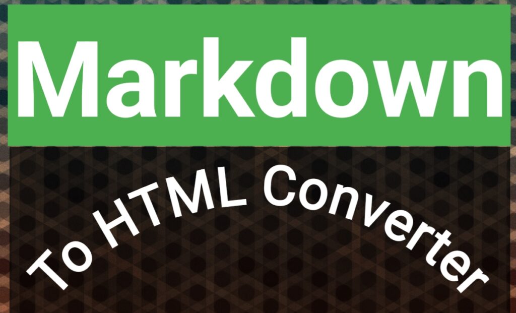 Markdown to HTML Converter