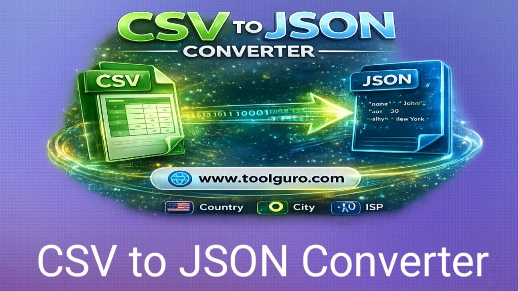 CSV to JSON Converter