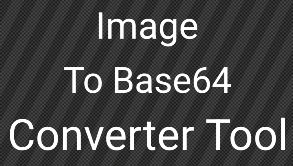 Image to Base64 Converter