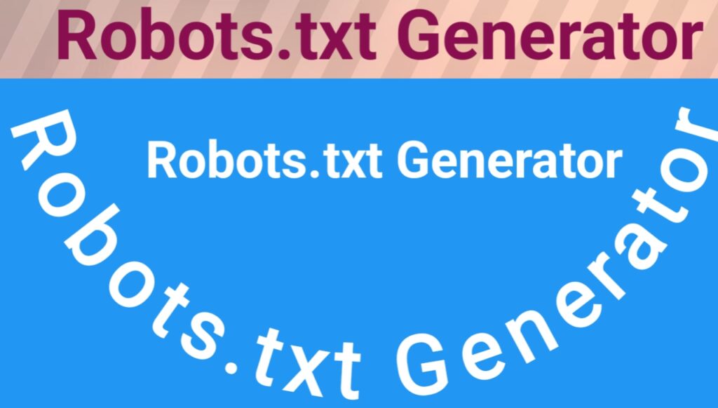 Robots.txt Generator
