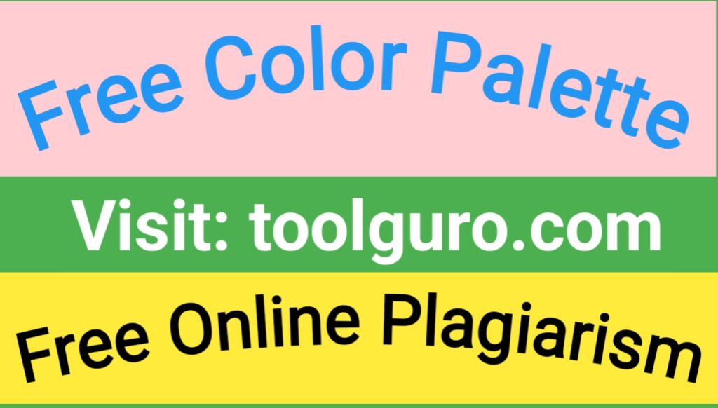 Free Color Palette Generator From Image
