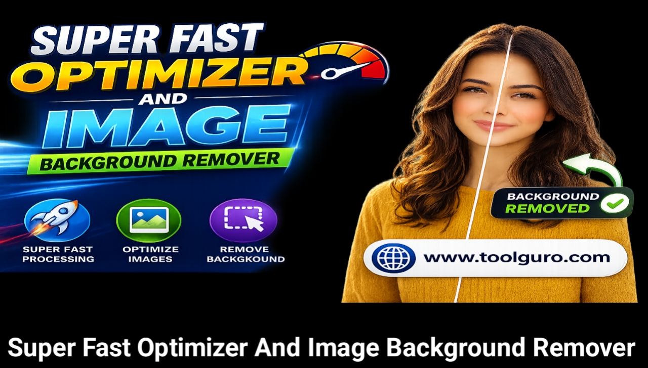 Super Fast Optimizer And Image Background Remover