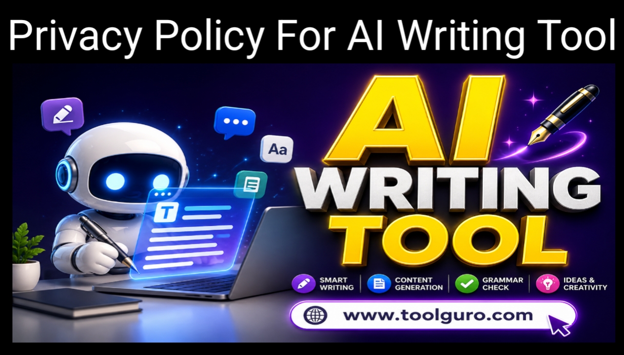 Privacy Policy For AI Writing Tool