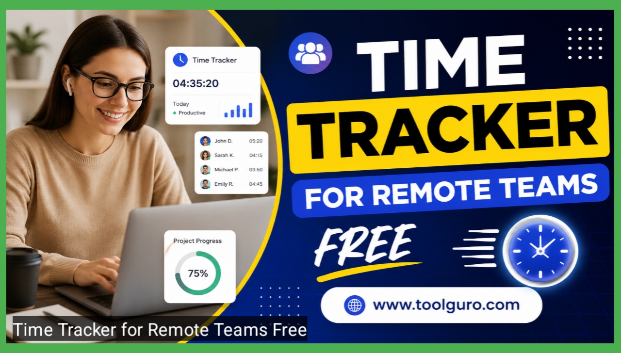 Time Tracker for Remote Teams Free
