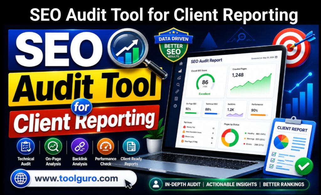 SEO Audit Tool for Client Reporting