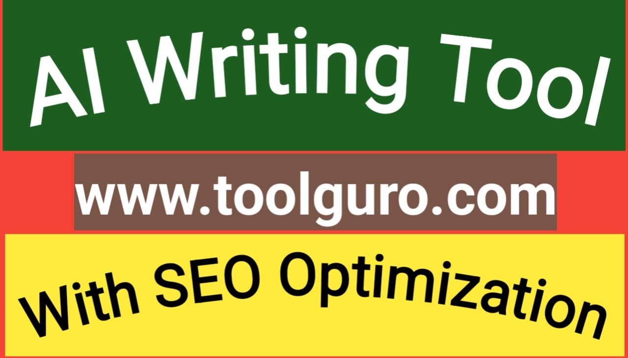 AI Writing Tool With SEO Optimization