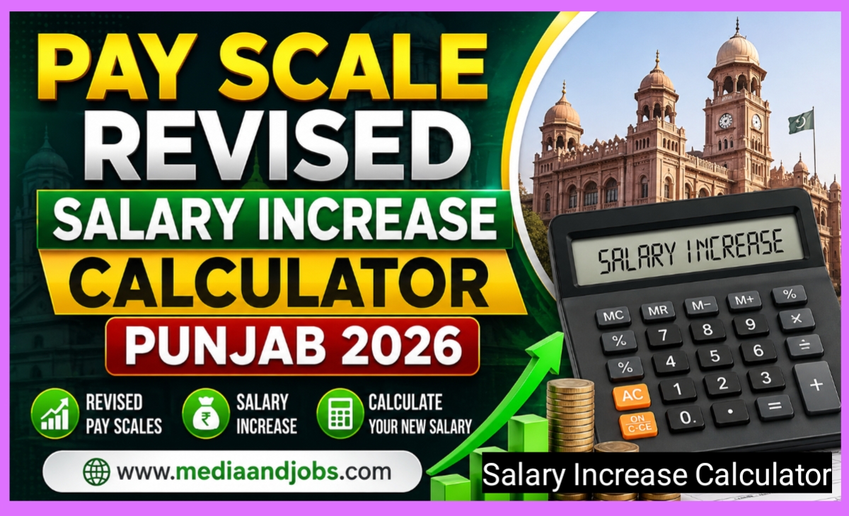Pay Scale Revised Salary Increase Calculator Punjab 2026