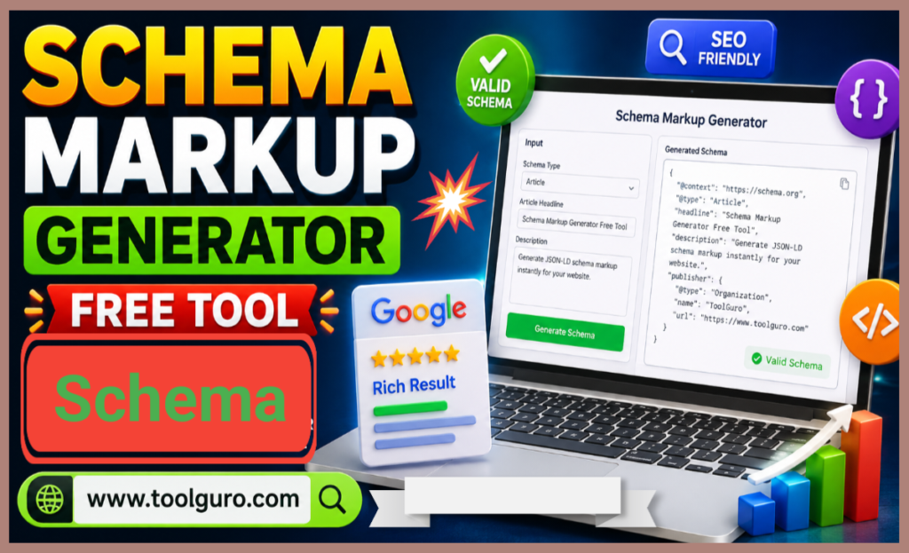 Schema Markup Generator Free Tool