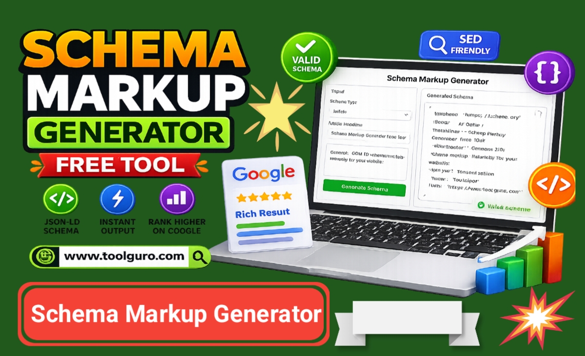 Schema Markup Generator Free Tool