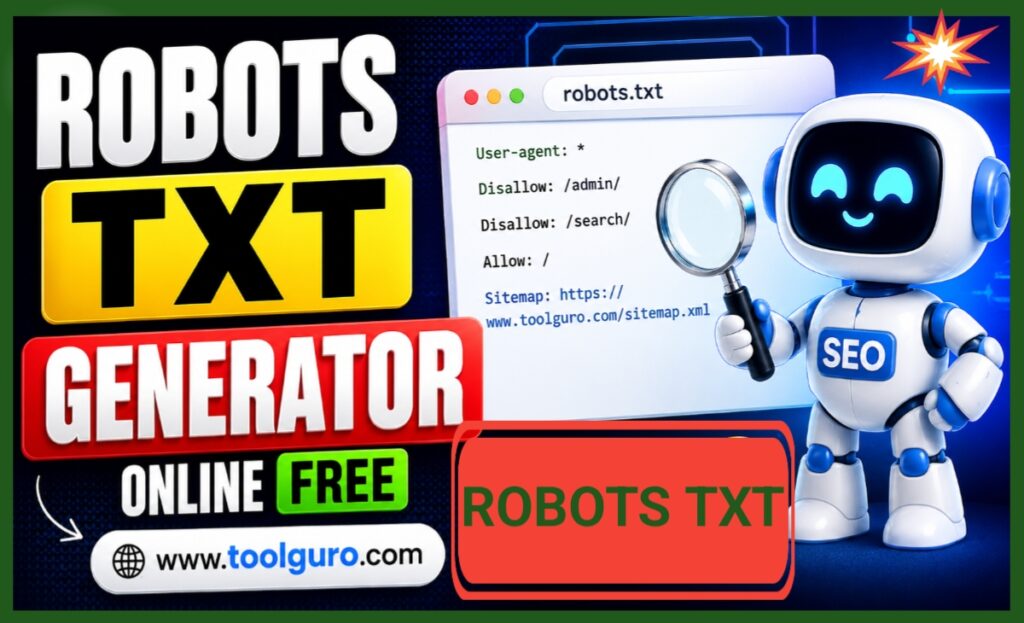 Robots txt Generator Online Free