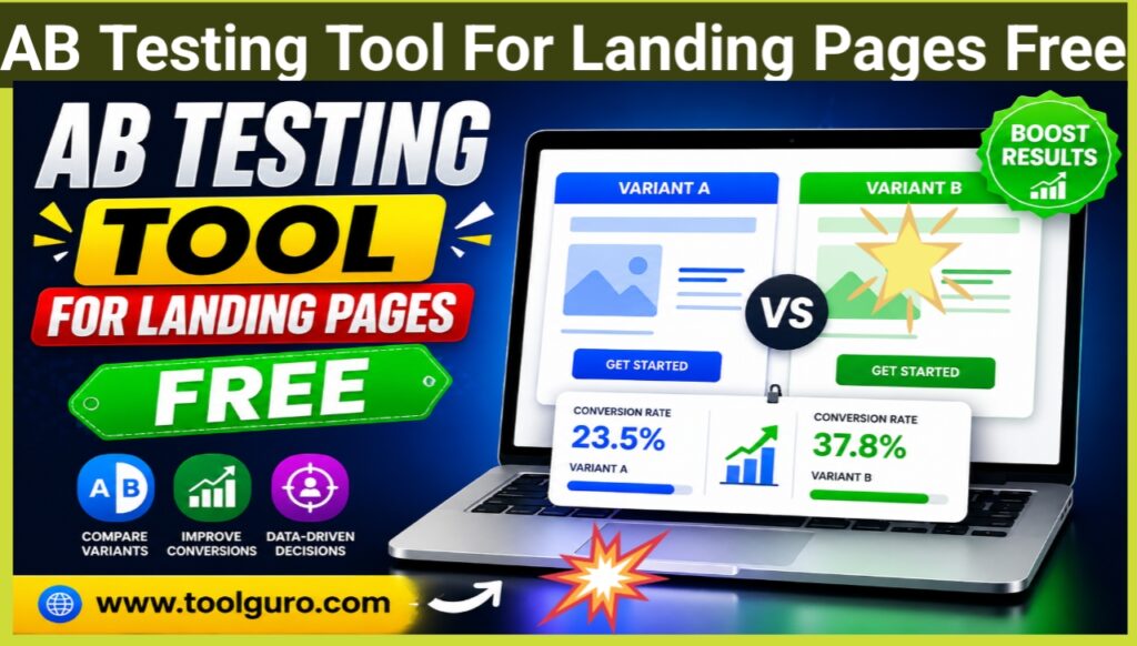 AB Testing Tool For Landing Pages Free 2026