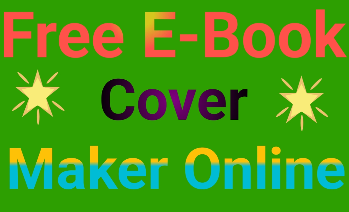 Free E-Book Cover Maker Online