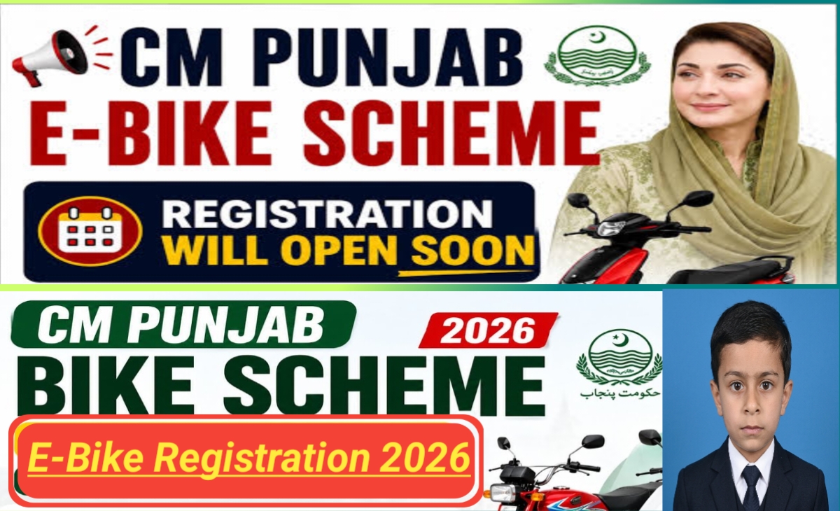 CM Punjab E-Bike Scheme 2026 – Apply Online, Eligibility & Registration